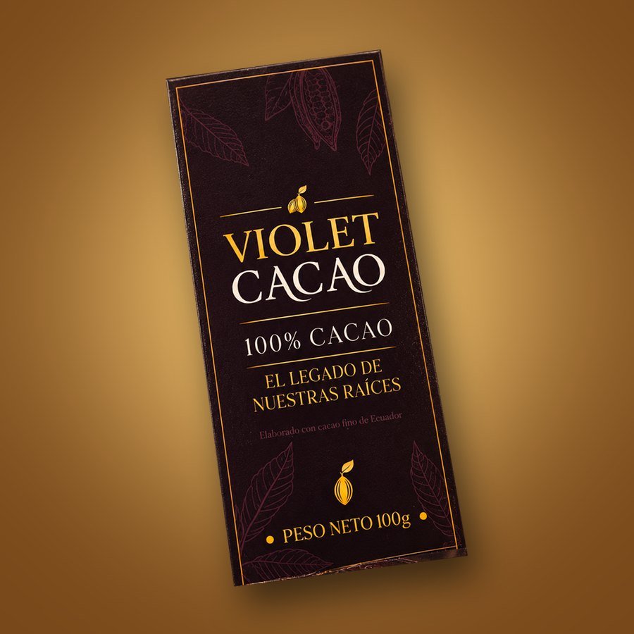 Barra de cacao 100 g
